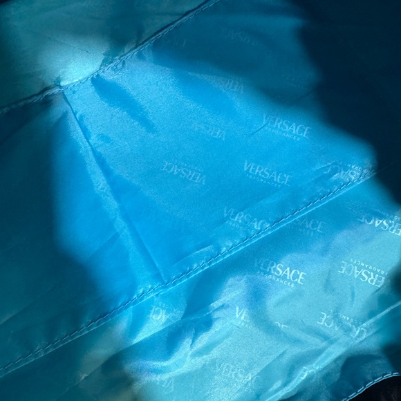 AUTHENTIC VERSACE black nylon tote Bag - Picture 15 of 17